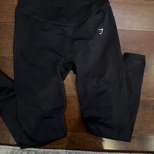 Gymshark black leggings great condition size Medium